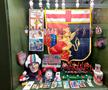 Una dintre primele vitrine cu exponate istorice din muzeul lui Genoa / Foto: GSP.ro