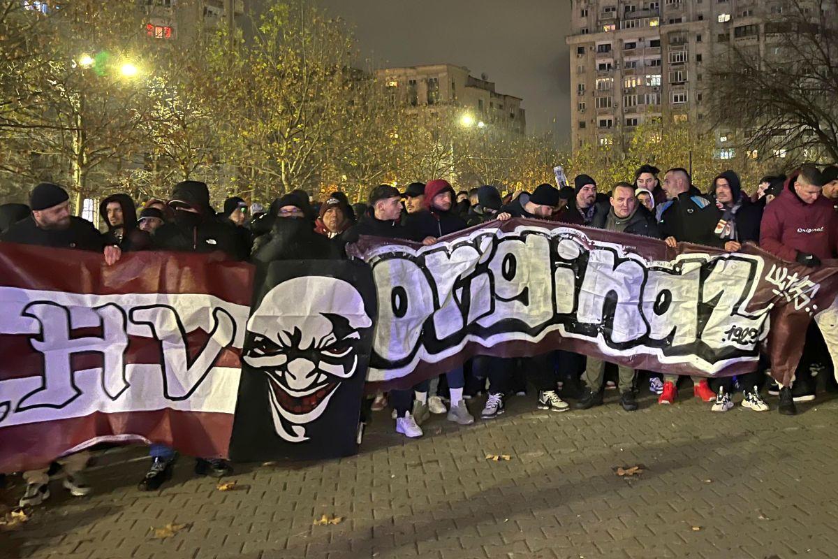 Dinamo - Rapid, imagini surprinse în afara stadionului, înainte de meciul orgoliilor bucureștene