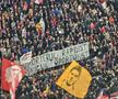 Scenografii și mesaje ironice la Dinamo - Rapid (FOTO: GSP)