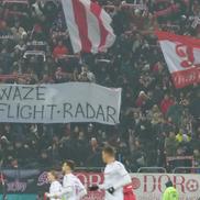 Scenografii și mesaje ironice la Dinamo - Rapid (FOTO: GSP)