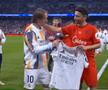 Jesus Navas aplaudat pe Santiago Bernabeu