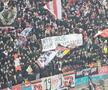 Scenografii și mesaje ironice la Dinamo - Rapid (FOTO: GSP)