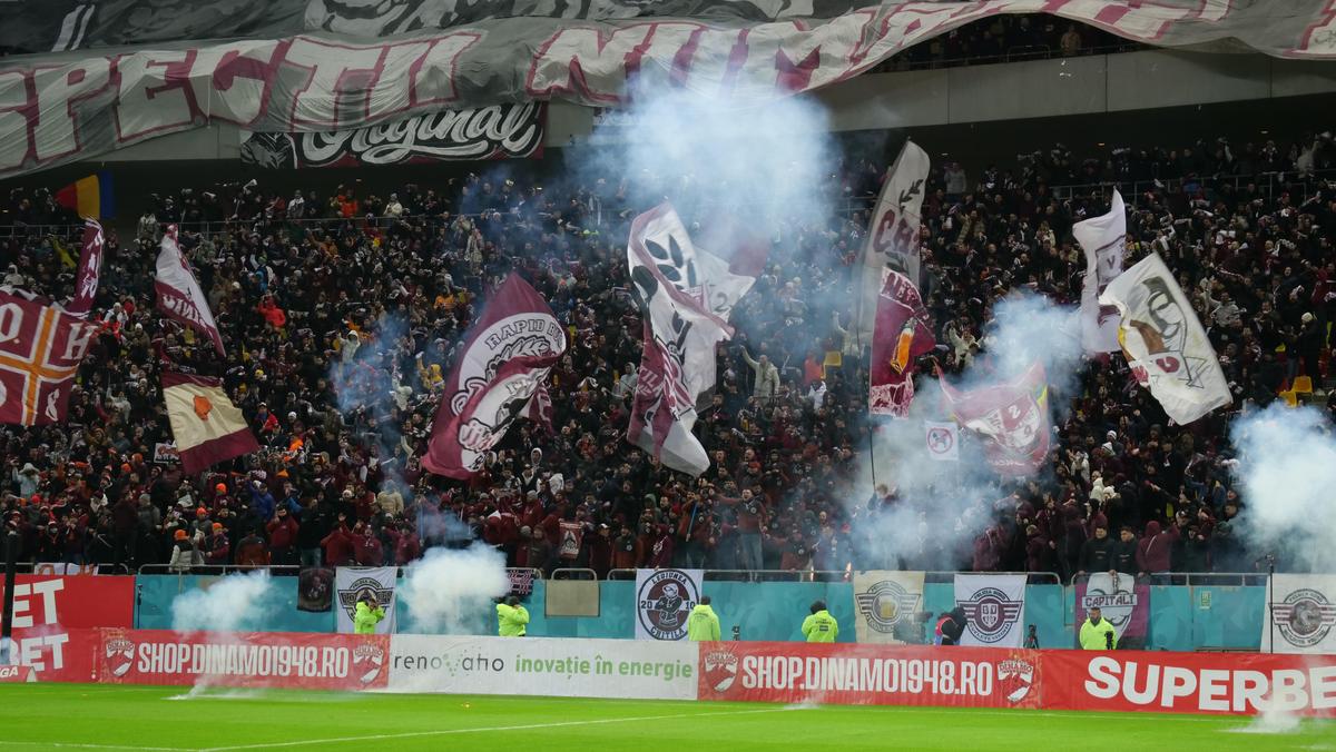 Dinamo - Rapid 0-0. Derby neconcludent, cu „artificii” în prelungiri! Șumudică, în afara play-off-ului la final de an!