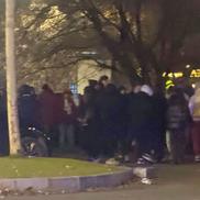 Ultrașii giuleștenilor sunt pregătiți pentru meci / FOTO: Andrei Furnigă (GSP)