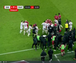 Ce s-a întâmplat pe gazon, la câteva secunde după finalul derby-ului! Șumudică a mers la galerie și a „țipat” către ultrași: „Bă, vă zic eu!”