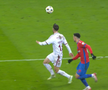 Rapid a cerut penalty în prelungirile derby-ului cu FCSB // FOTO: captură Orange Sport