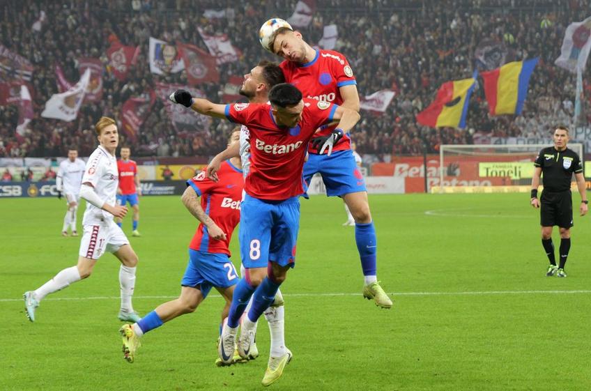 Mihai Lixandru, aici chiar în duel cu Elvir Koljic, foto: Cristi Preda (GSP.ro)