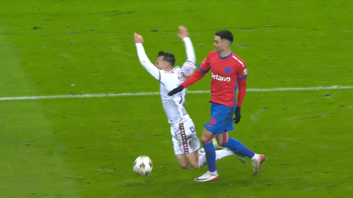 Viciere de rezultat în FCSB - Rapid?! A văzut faza și n-are niciun dubiu: „Penalty”