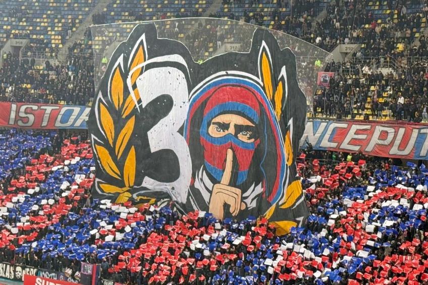 Peluza Nord FCSB, acuzată de furt
