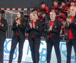 Handbalistele Gloriei Bistrița, în haine noi la petrecerea de Crăciun! Peste 1500 de mici sportivi au fost prezenți la eveniment