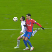 Rapid a cerut penalty în prelungirile derby-ului cu FCSB // FOTO: captură Orange Sport