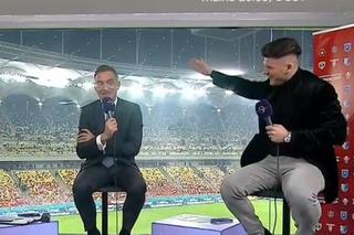 Cristi Săpunaru arată înspre MM Stoica pentru a-și scuza momentul controversat din studio, când a salutat scandările obscene ale galeriei