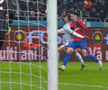 Rapid a cerut penalty în prelungirile derby-ului cu FCSB // FOTO: captură Orange Sport