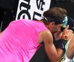 VIDEO Rafael Nadal a lovit în cap o fetiță de mingi: „Am tras o mare sperietură” » A pupat-o și i-a făcut un cadou special