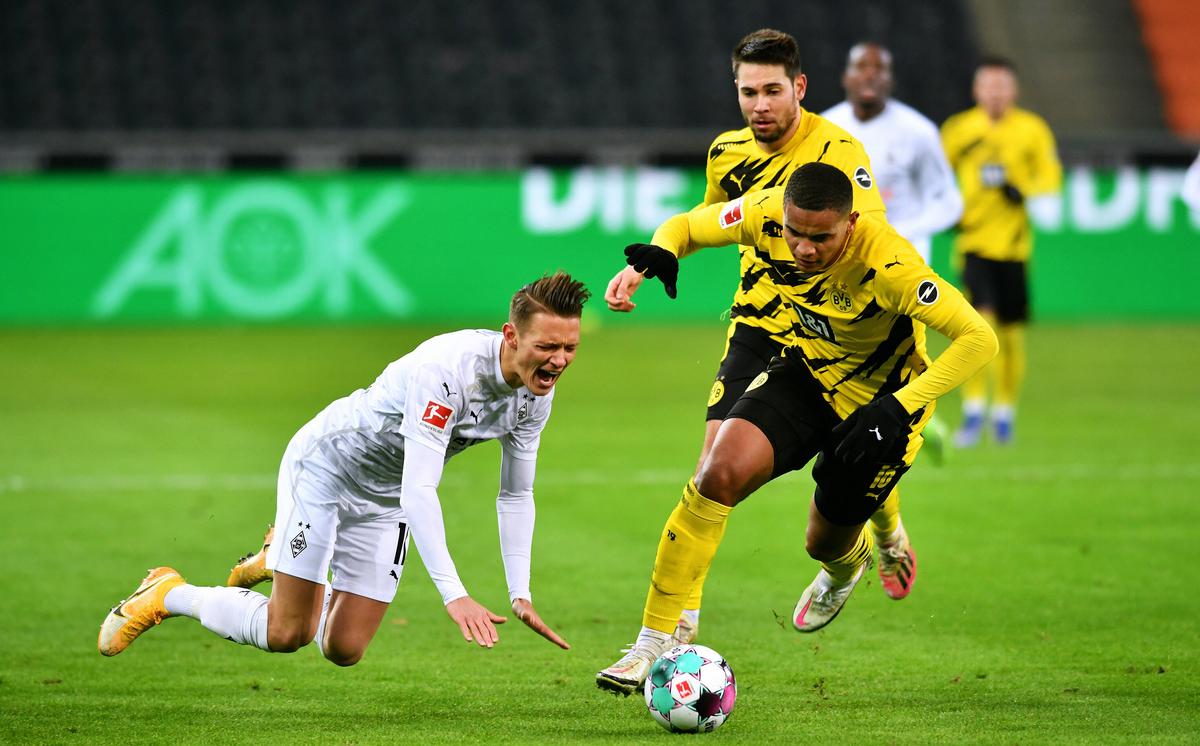 Gladbach - Dortmund 4-2 22.01.2020