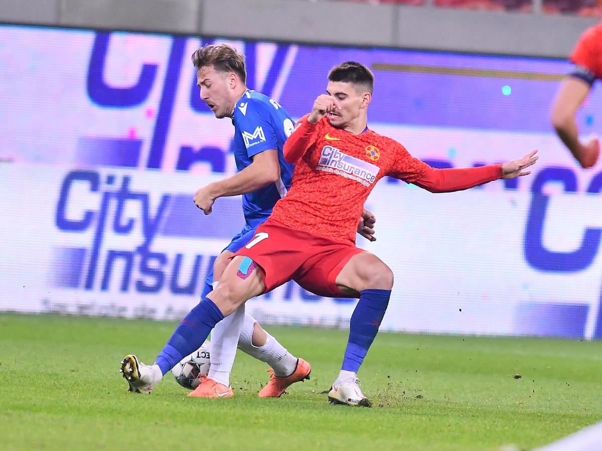 FCSB - FC VOLUNTARI 2-1. VIDEO Dennis Man și Florin Tănase, din nou protagoniști! Clasamentul ACUM