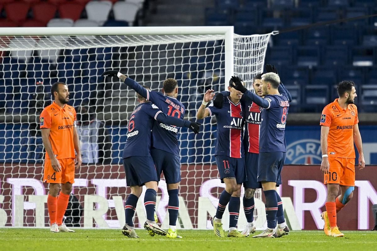 PSG - Montpellier 4-0 22.01.2021