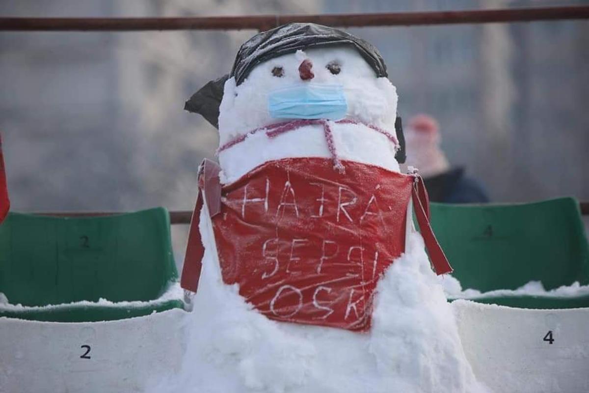 Oameni de zăpadă Sepsi - Astra