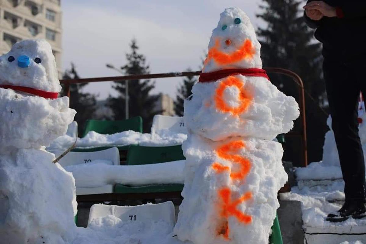 Oameni de zăpadă Sepsi - Astra