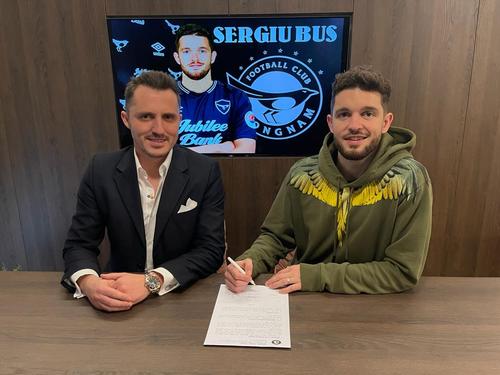 Sergiu Buș a înscris două goluri în tricoul FCSB-ului și a oferit un assist