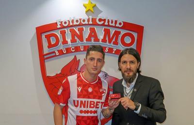 OFICIAL Steliano Filip a revenit la Dinamo! Durata contractului + numărul pe care îl va purta