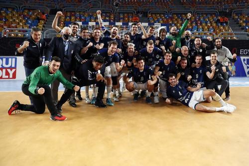 Argentina, o poză istorică după o victorie istorică FOTO IHF