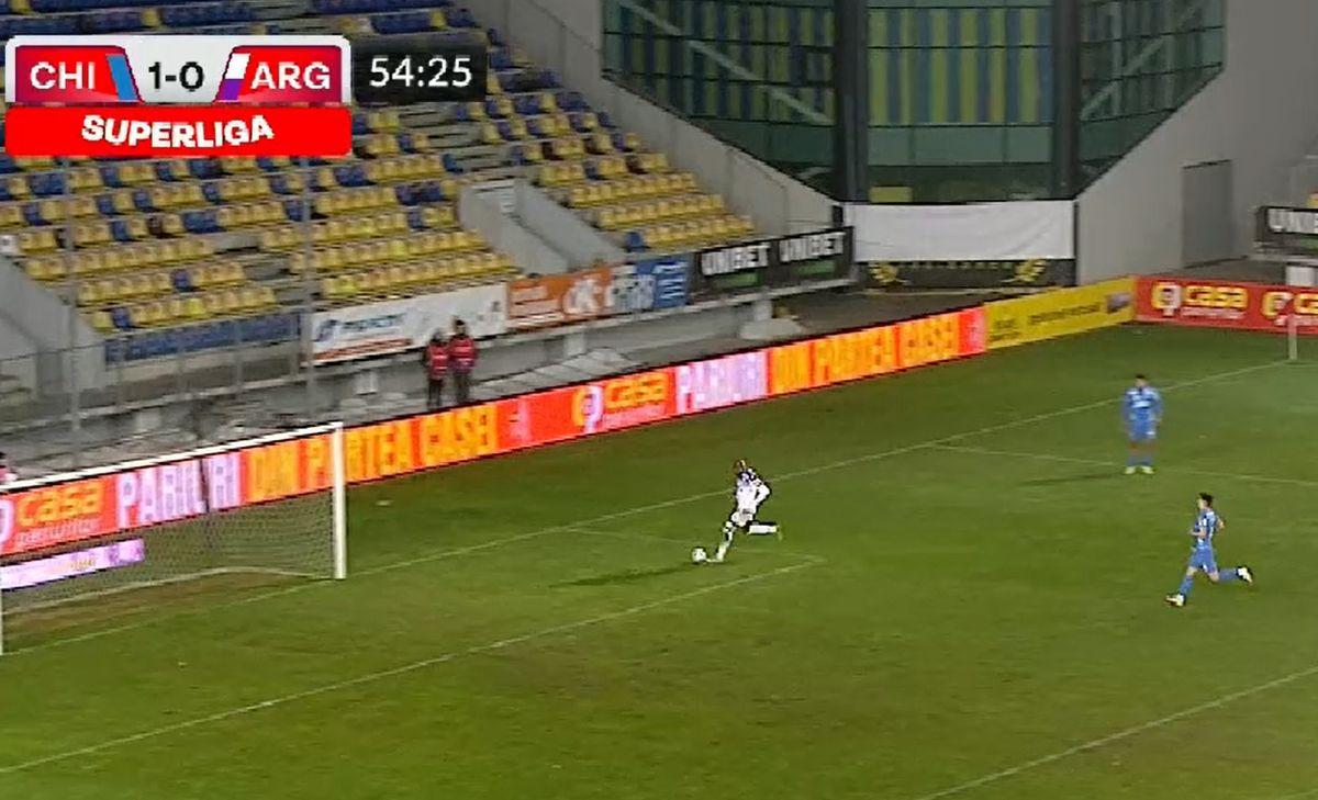 Gafă Chindia - FC Argeș