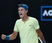 Elevul lui Patrick Mouratoglou, eliminat dramatic la Australian Open 2023! A ratat două mingi de meci în decisiv și a avut 5-0 în ultimul tiebreak