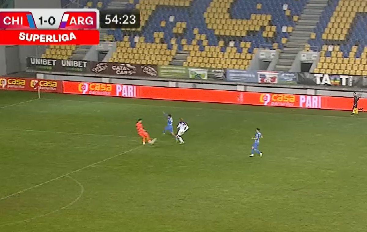 Gafă de cascadorii râsului în Superliga » Cum a marcat Garita în poarta Chindiei