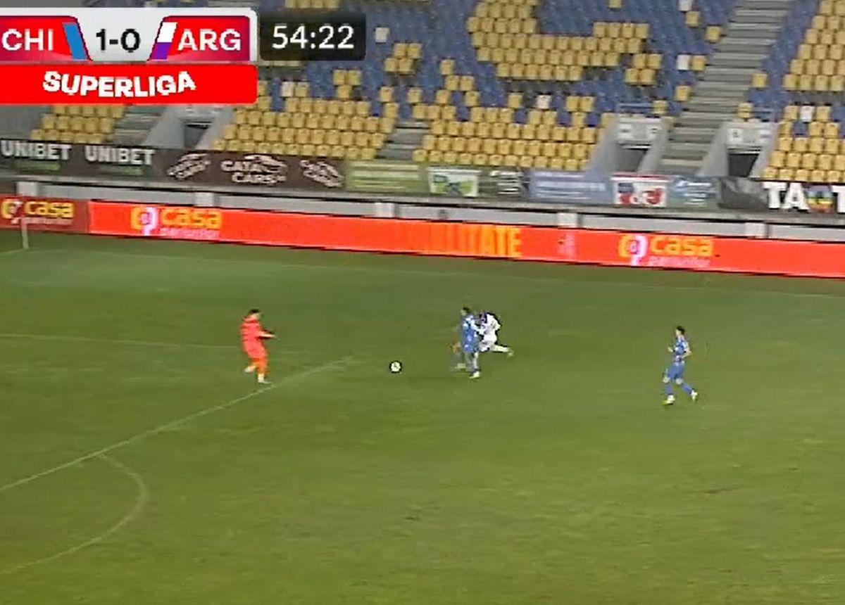 Gafă Chindia - FC Argeș