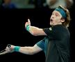 Italianul Jannik Sinner (4 ATP) l-a învins pe rusul Andrey Rublev (5 ATP) la Australian Open