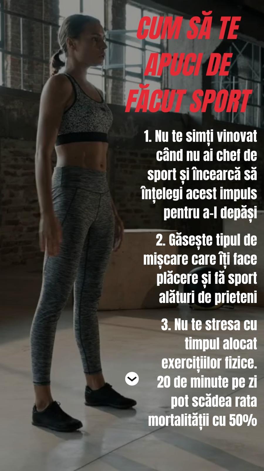 Nu ai chef să faci sport? Eşti normal, nu eşti leneş + 3 metode de la specialişti prin care să depăşeşti acest instinct natural