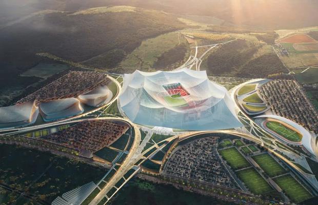Când trebuie finalizat cel mai mare stadion din lume » Imaginile îți taie respirația