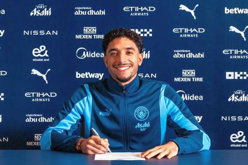 Omar Marmoush, noul atacant al lui Manchester City, foto: X