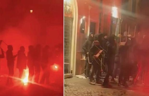 Incidente la Roma, înainte de Lazio - Sociedad! » 9 răniți, unul grav