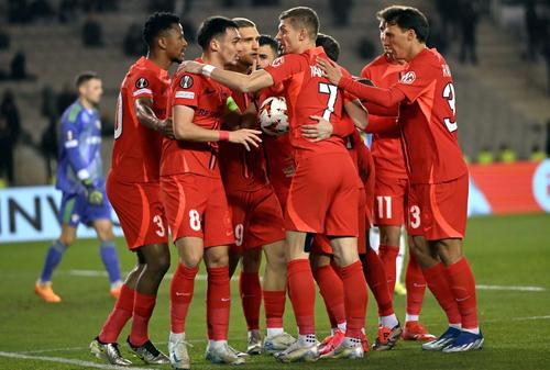Jucătorii lui FCSB i-au adus deja lui Becali aproape 9 milioane de euro din cupele europene în acest sezon/ foto Răzvan Păsărică / sportpictures.eu
