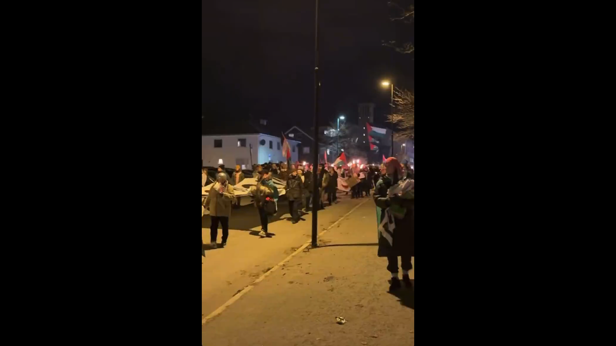 Manifestații pro-Palestina la Bodo/Glimt - Maccabi Tel Aviv