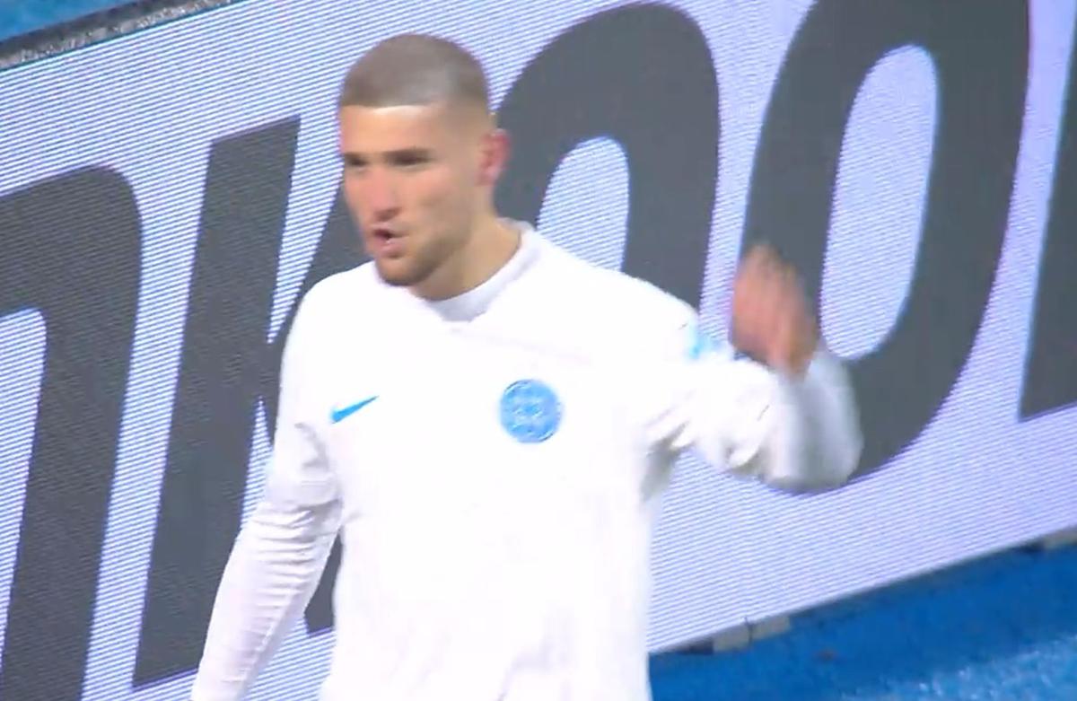Daniel Bîrligea, criză de nervi la schimbare în Dinamo Zagreb - FCSB