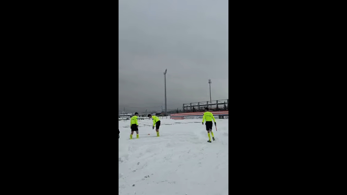 Meci amânat în Turcia, din cauza zăpezii