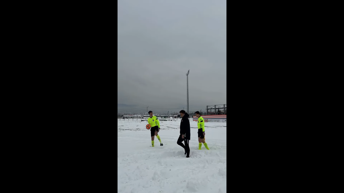 Meci amânat în Turcia, din cauza zăpezii