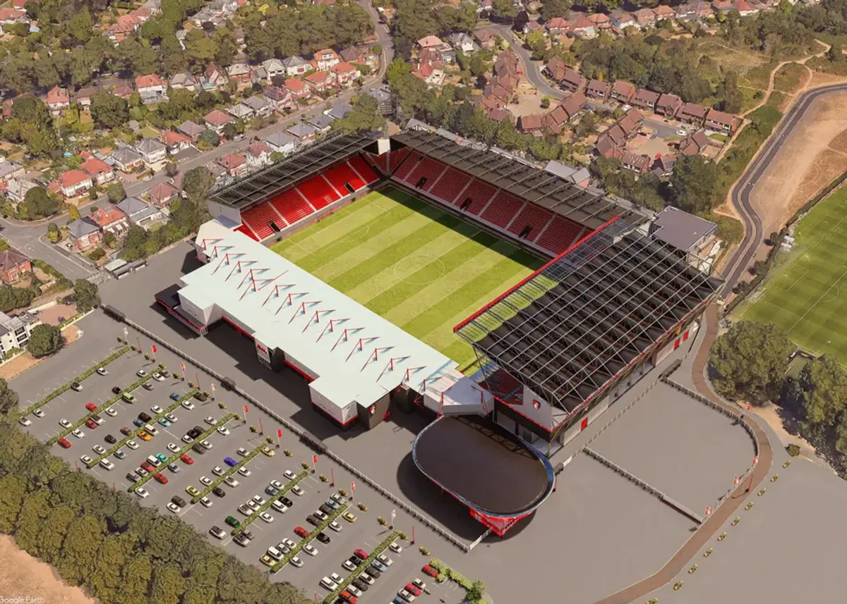 Cum va arăta noul stadion al lui Bournemouth