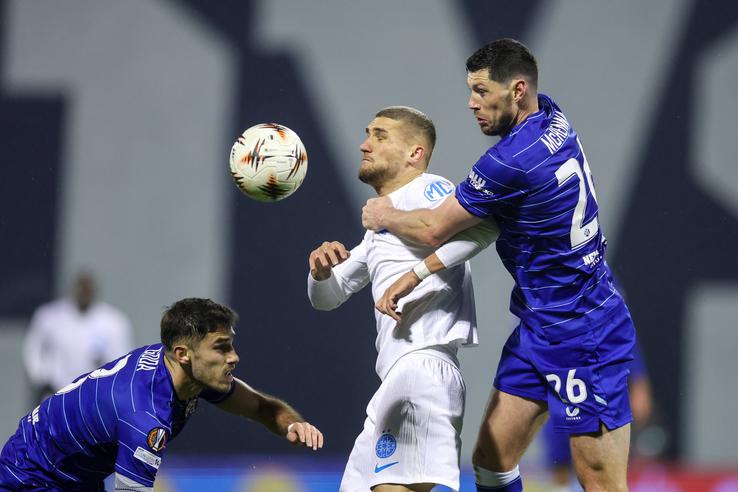 Bîrligea în Dinamo Zagreb - FCSB / foto: Imago