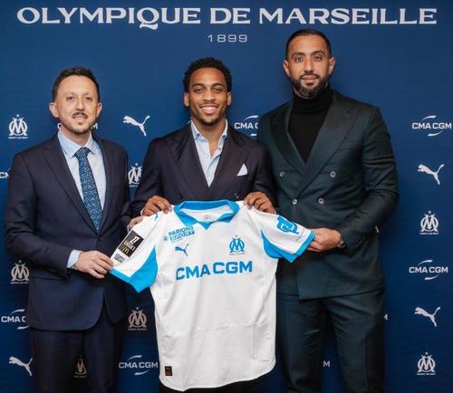 Quinten Timber a semnat cu Olympique Marseille // FOTO:  website-ul oficial al lui OM