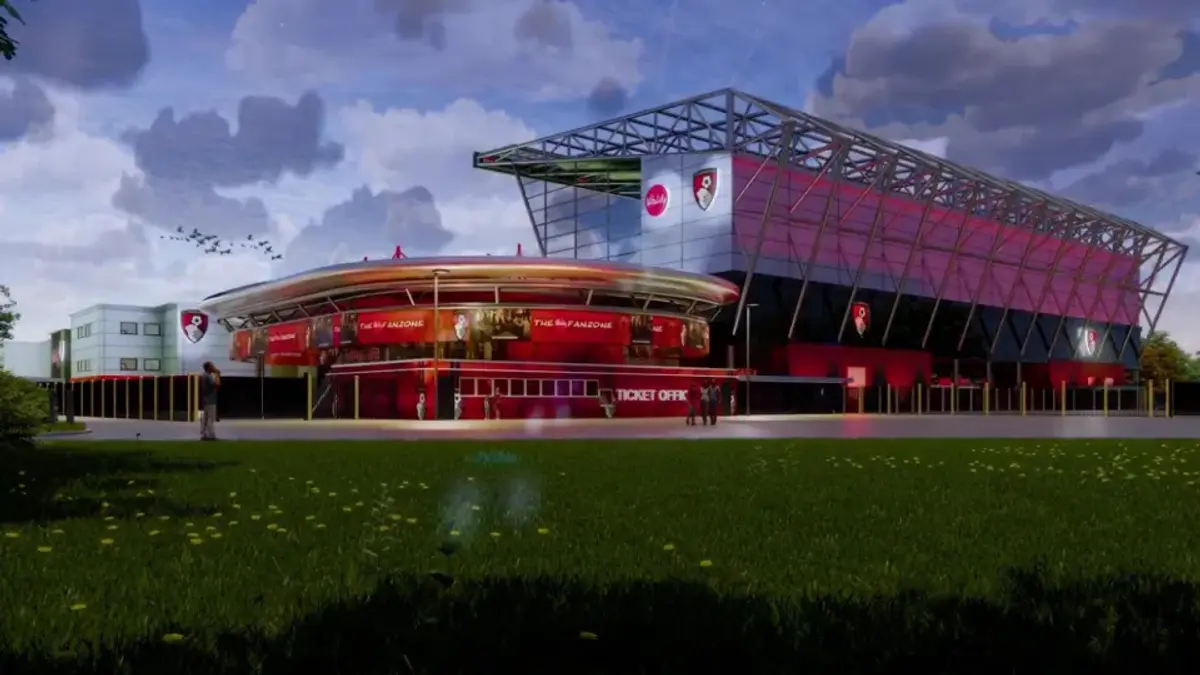 Cum va arăta noul stadion al lui Bournemouth