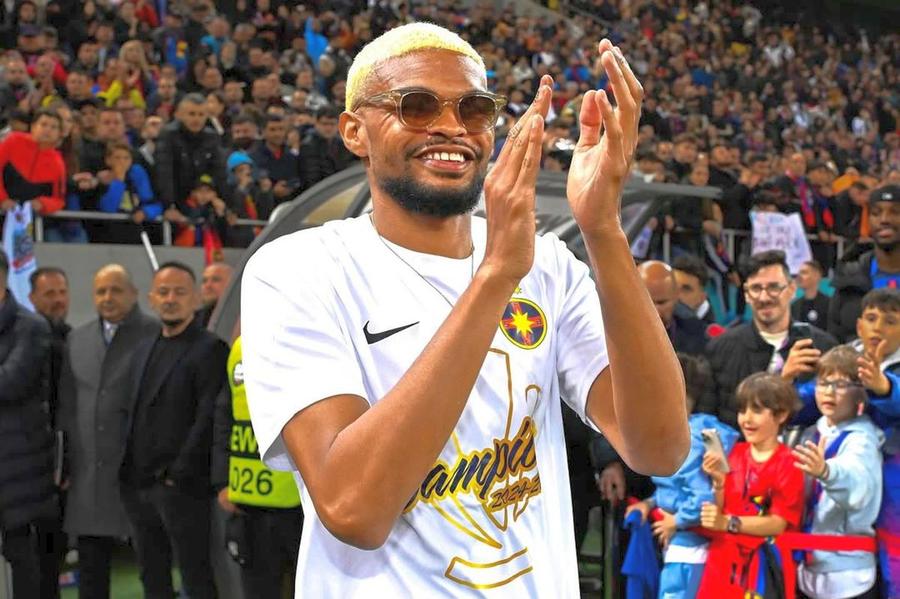 Malcom Edjouma // FOTO: Instagram De la 5 milioane la zero » Precedentul care dă fiori celor de la FCSB în afacerea Bîrligea