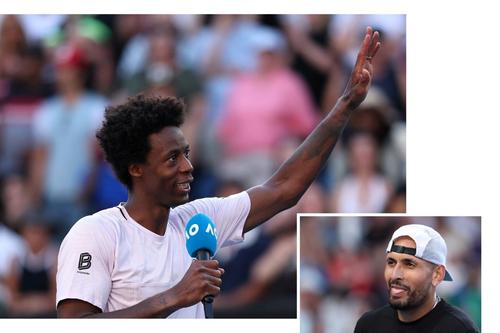 Gael Monfils și Nick Kyrgios Colaj foto: Guliver/GettyImages