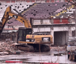 Se lucrează pentru demolarea stadionului Dinamo. Imagini surprize pe 23 ianuarie 2026. Foto: Valentin David (GSP.RO)