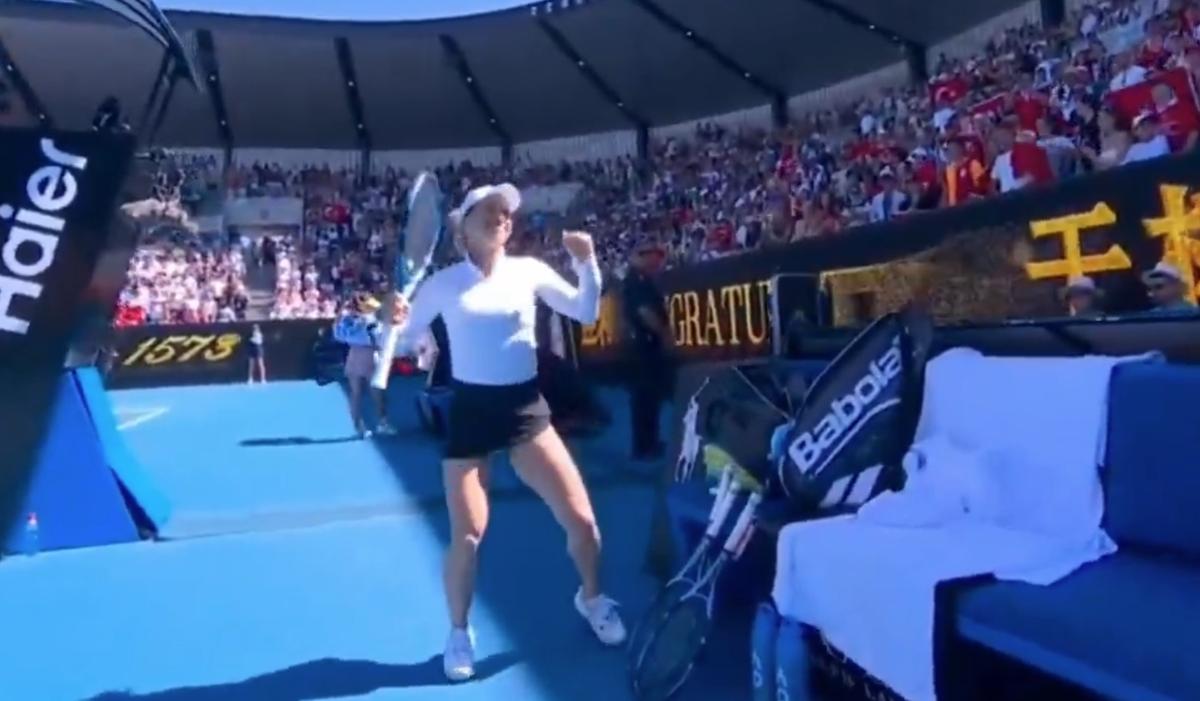 Yulia Putintseva, în conflict cu fanii la Australian Open