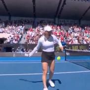 Yulia Putintseva, în conflict cu fanii la Australian Open/Foto: captură X