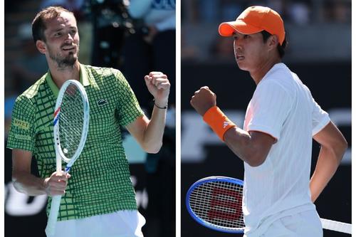 Daniil Medvedev și Learner Tien Colaj foto: Guliver/GettyImages